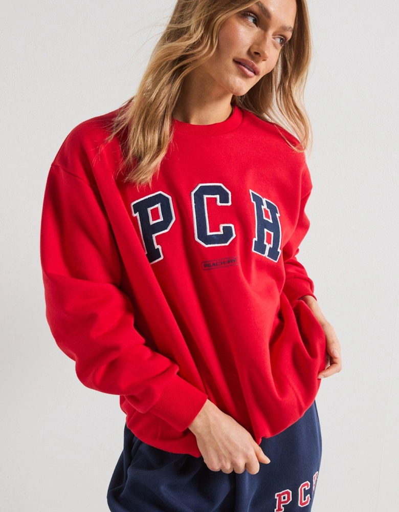 Women's Ivy Sweatshirt - Red