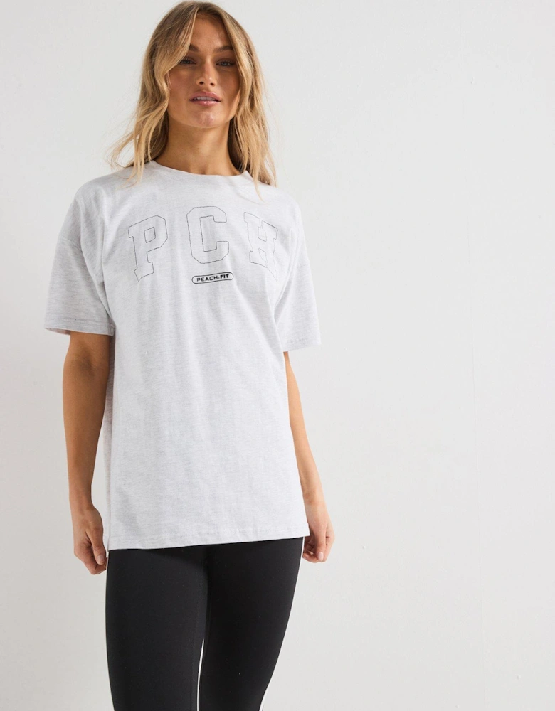 Women's Alysia T-Shirt - Marl Grey