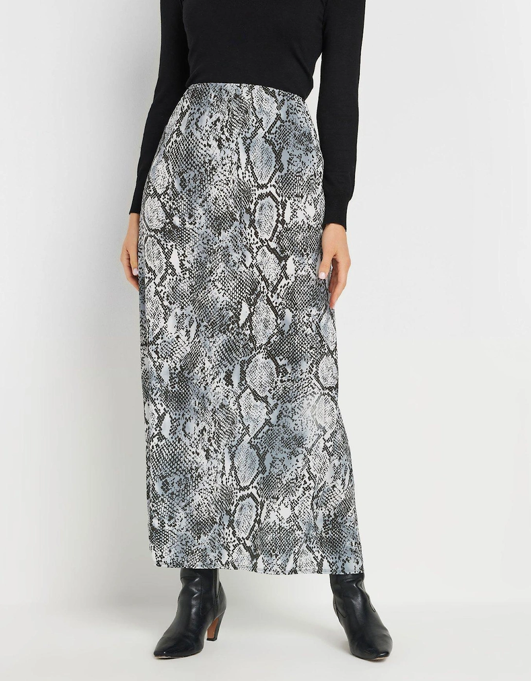 Tall Snake Midaxi Skirt - Grey, 2 of 1