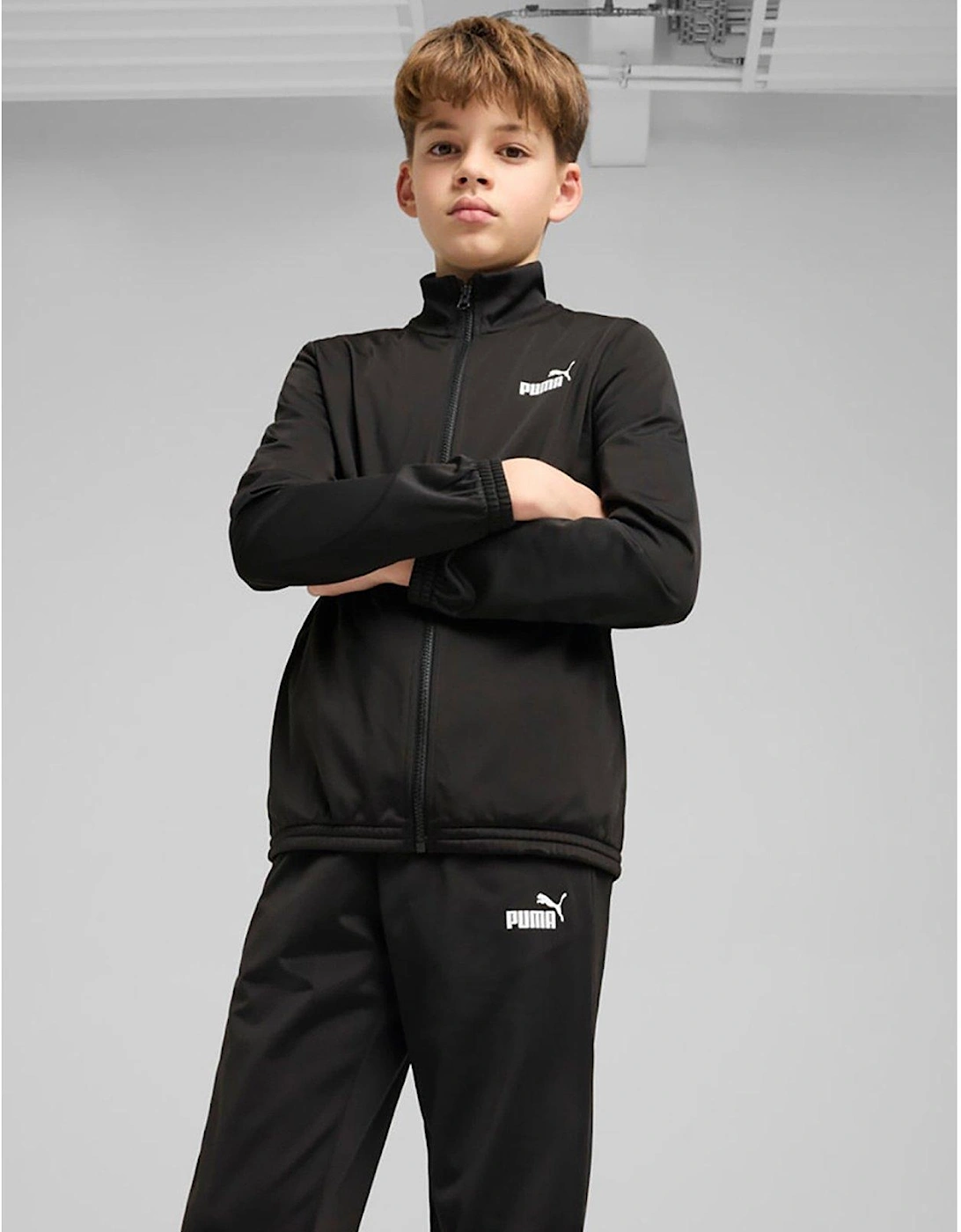 Junior Boys Tracksuit - Black, 2 of 1