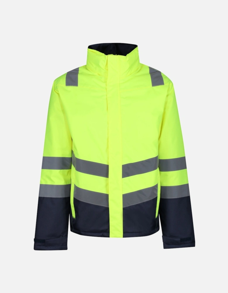 Professional Mens Hi Vis Reflective Insulated Jacket