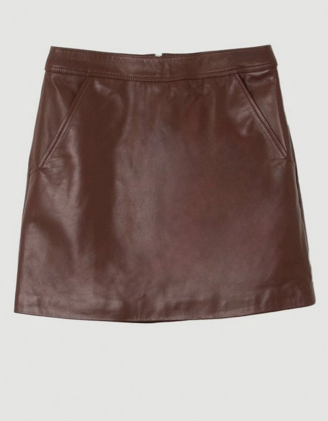 Leather Mini Skirt