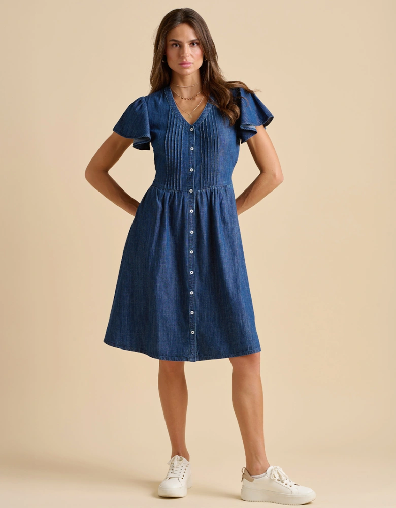 Women's Sandsfoot Knee Length Dress Navy