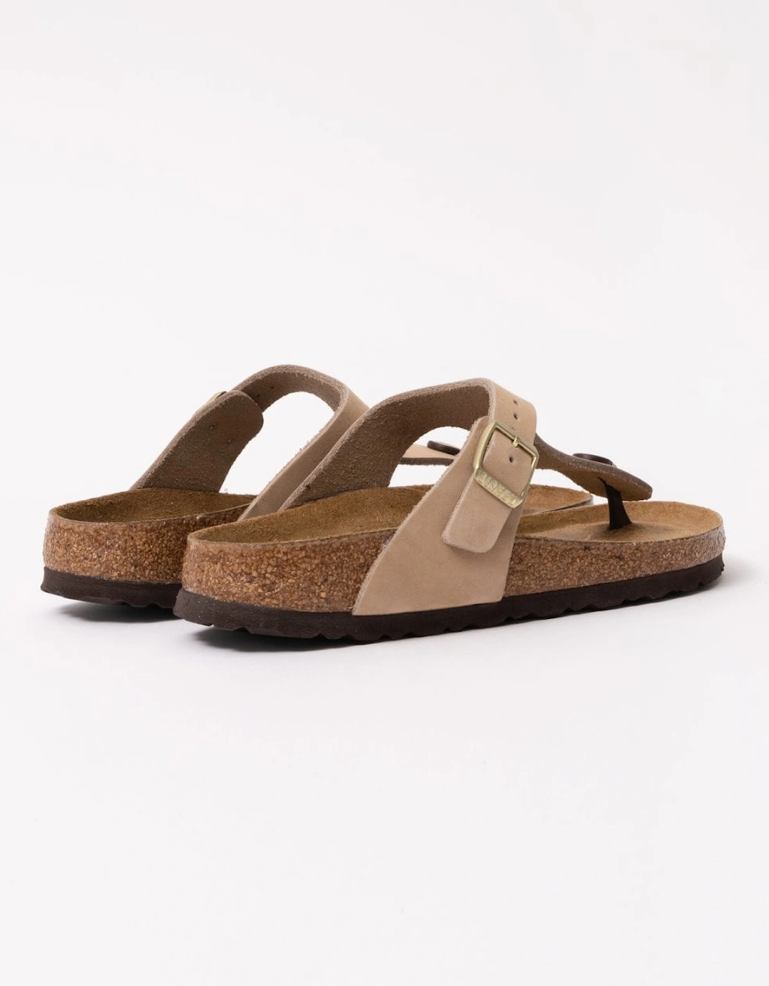 Soft Footbed Womens Nubuck Leather Sandals