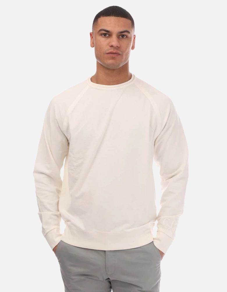 Light Fleece Logo Crewneck Sweatshirt