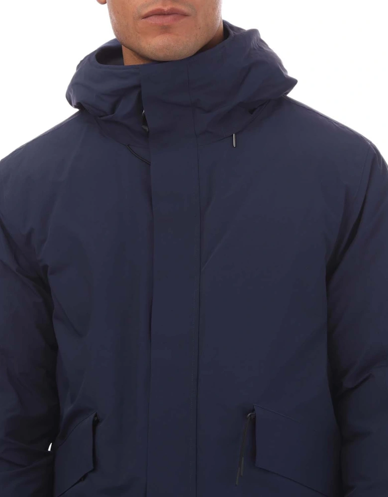 Micro Hooded Down Parka Jacket