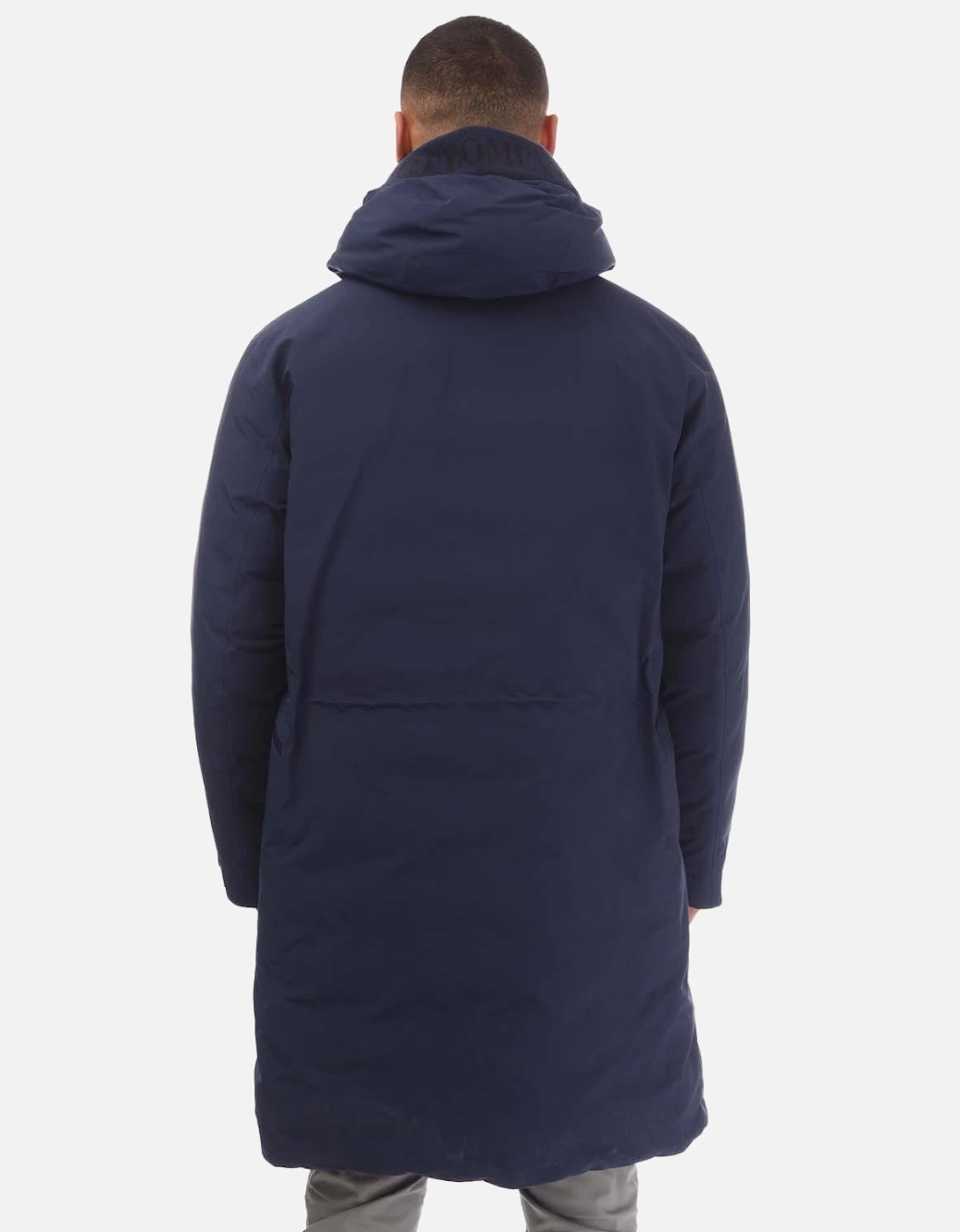 Micro Hooded Down Parka Jacket