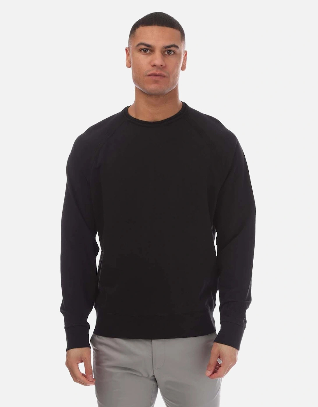 Light Fleece Logo Crewneck Sweatshirt, 5 of 4