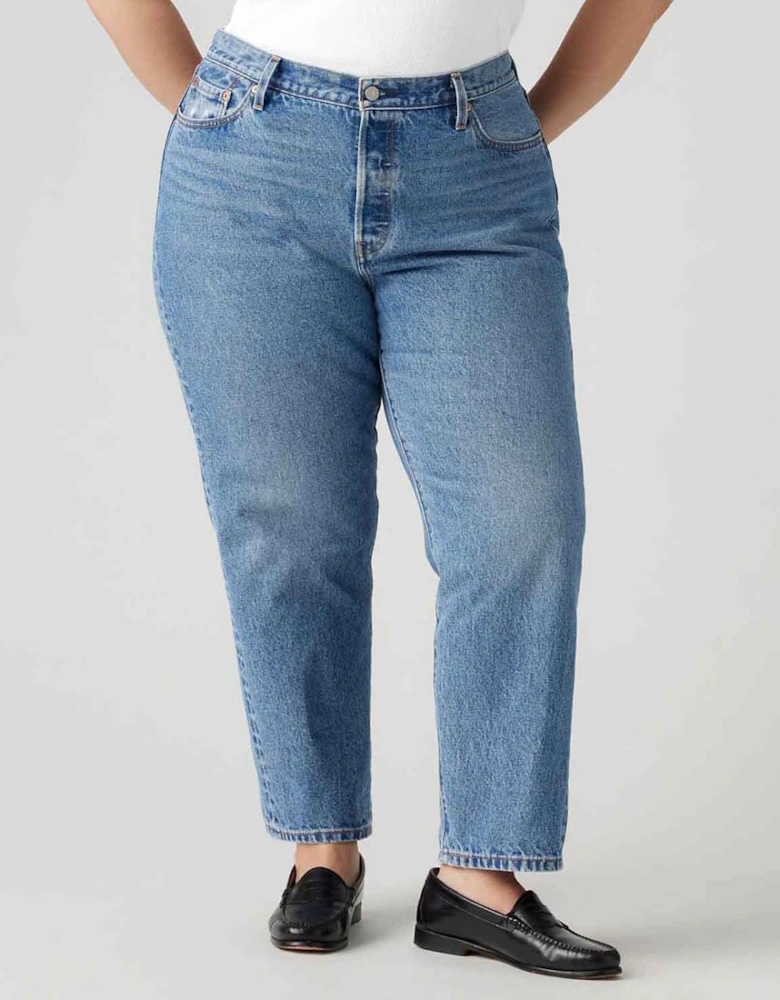 501 Plus Original Crop Jeans