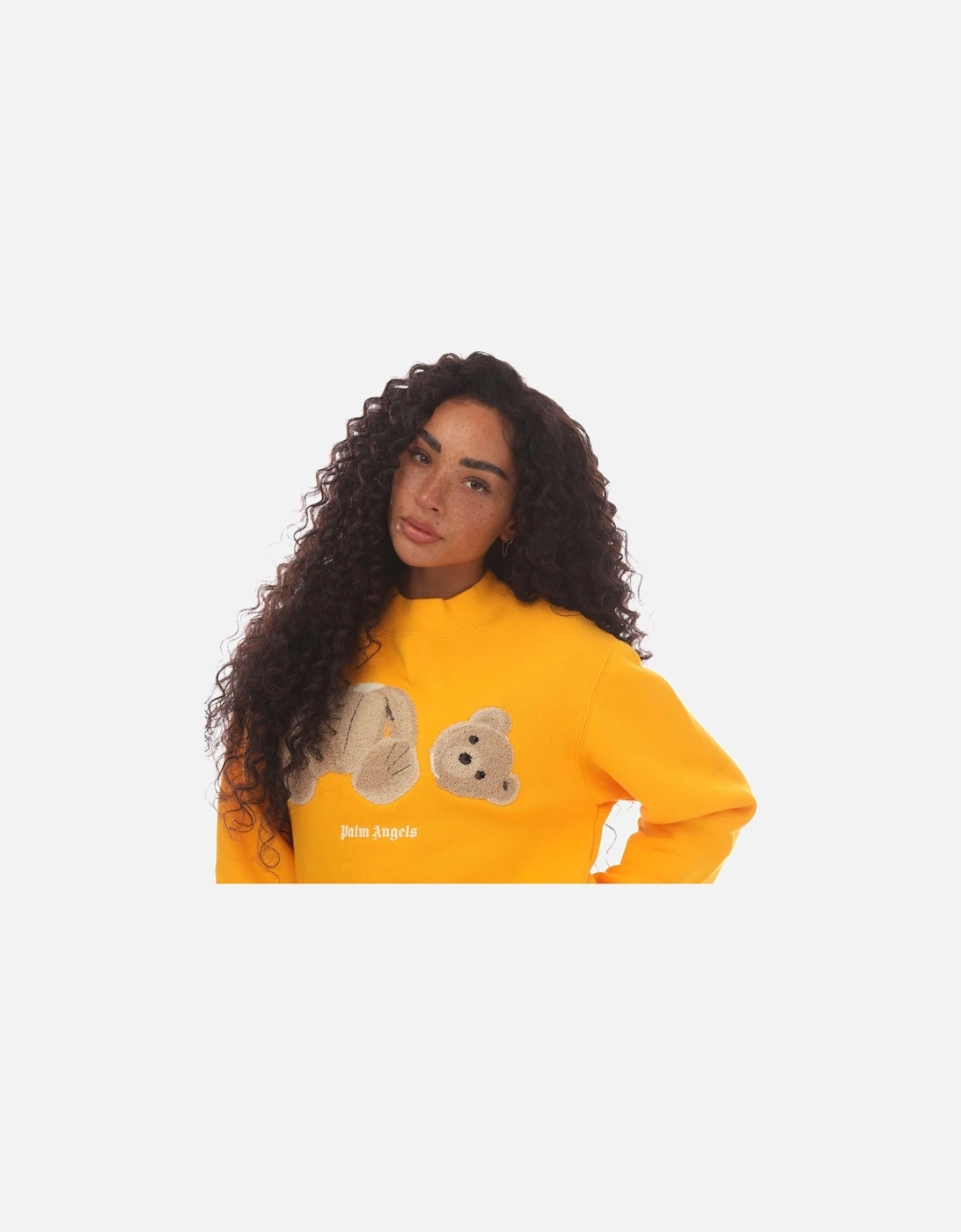 Bear Fitted Crewneck Sweatshirt