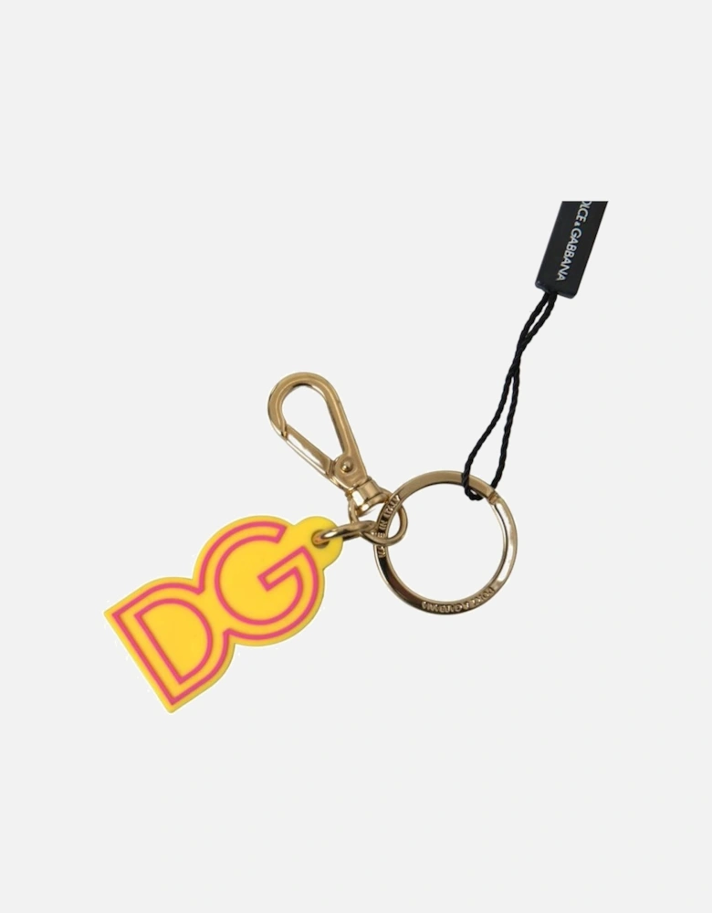 DG Logo Keychain Women - Yellow