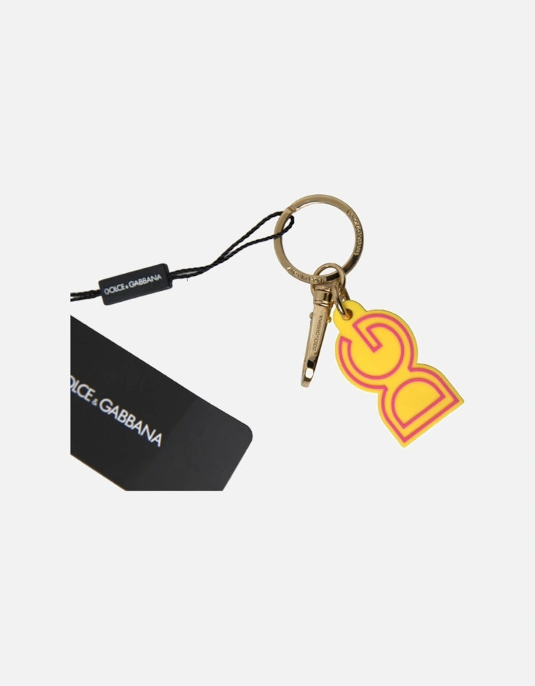 DG Logo Keychain Women - Yellow