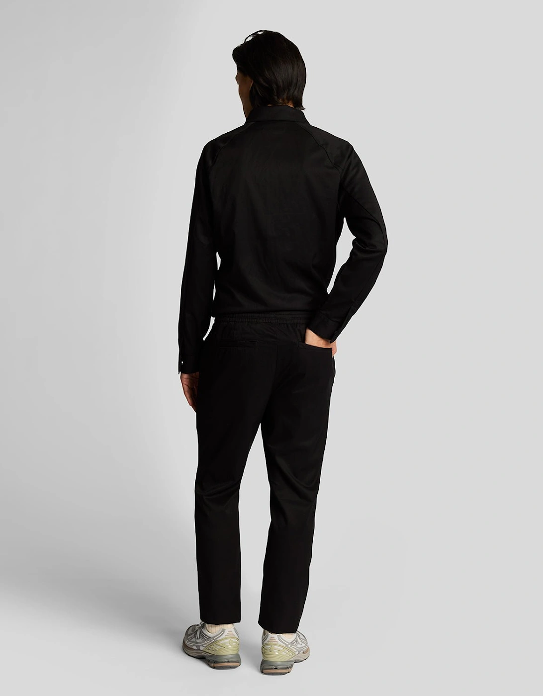 Tapered Drawcord Trousers