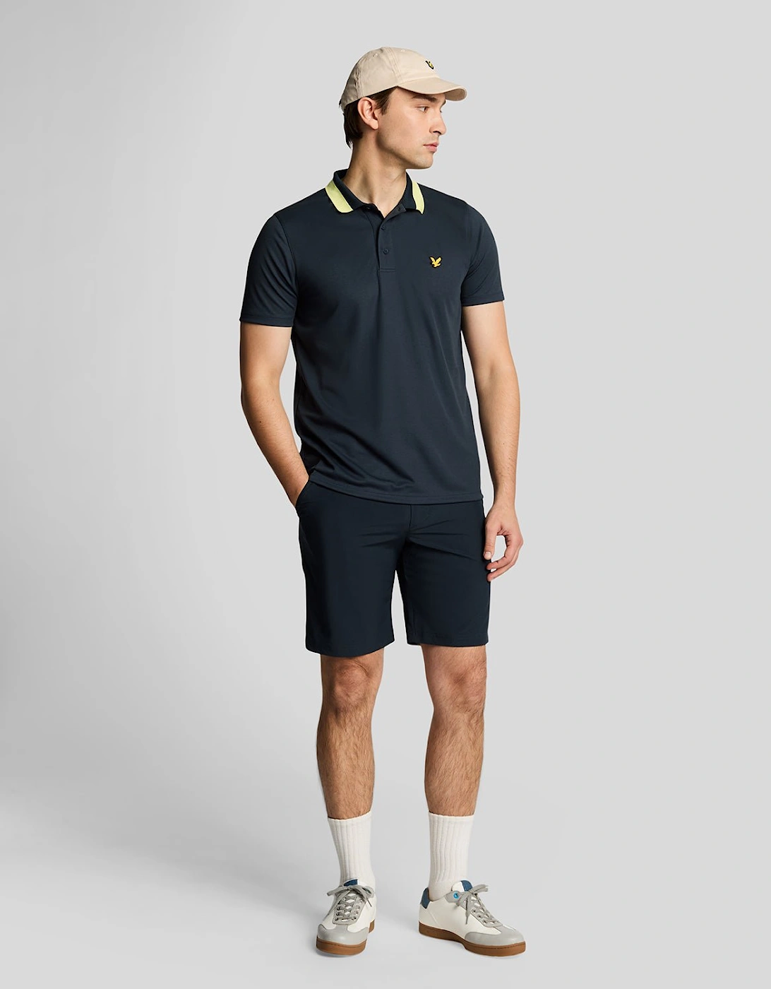 Golf Tipped Collar Polo Shirt