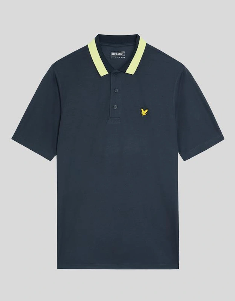 Golf Tipped Collar Polo Shirt