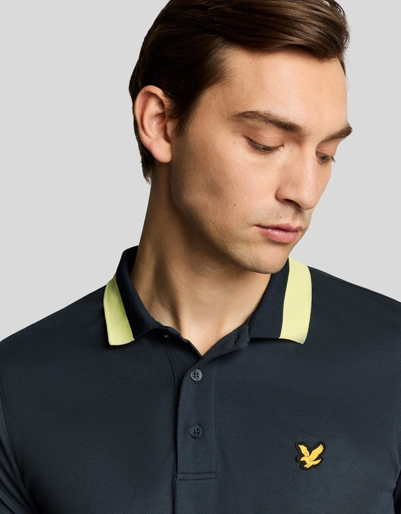 Golf Tipped Collar Polo Shirt