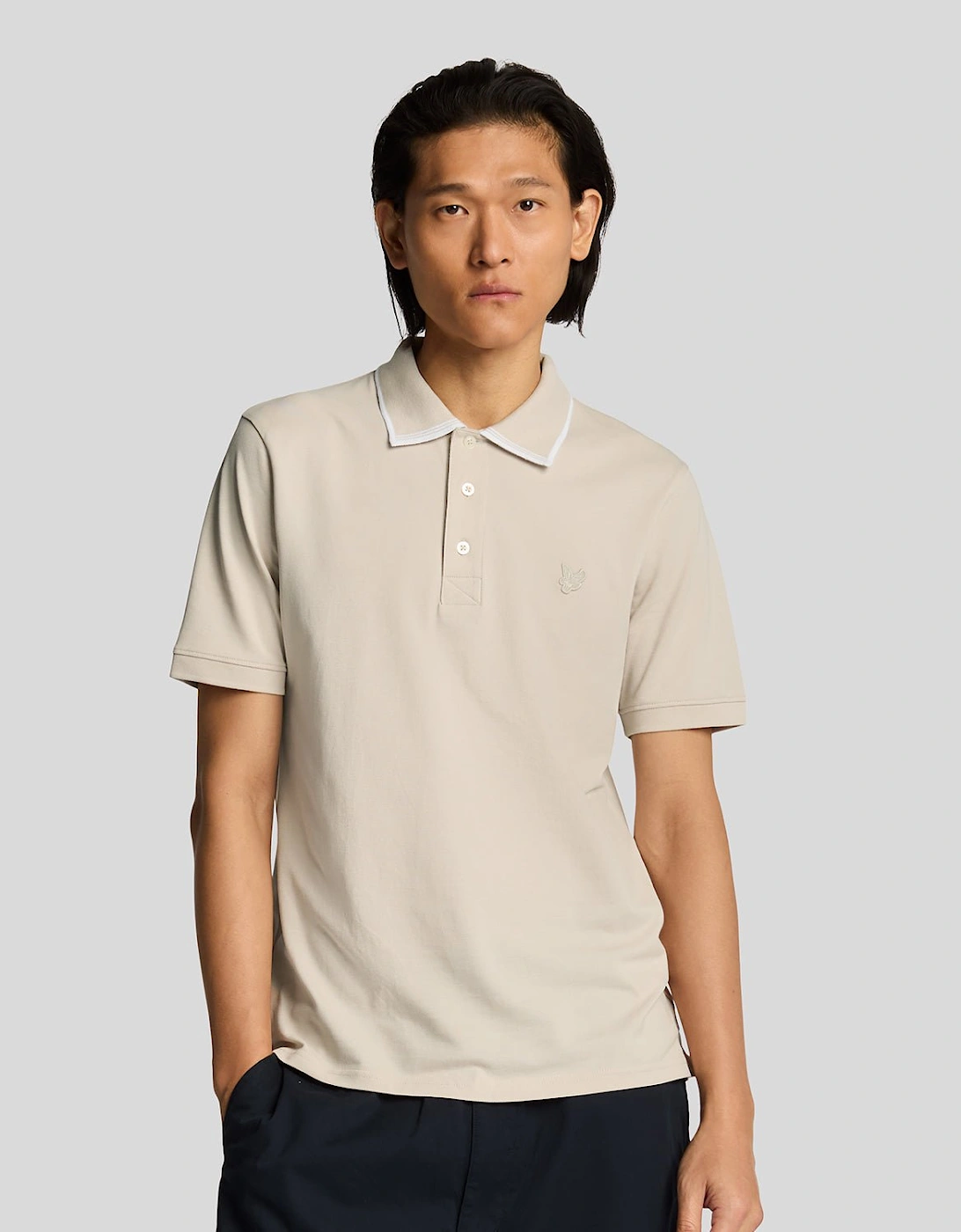 Tipped Superfine Polo Shirt, 6 of 5