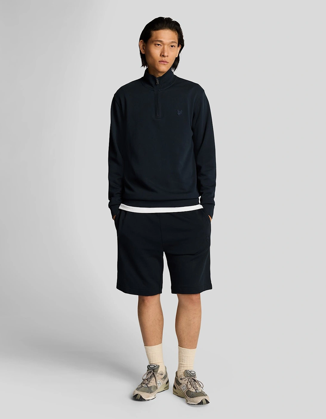 Superfine 1/4 Zip Sweatshirt