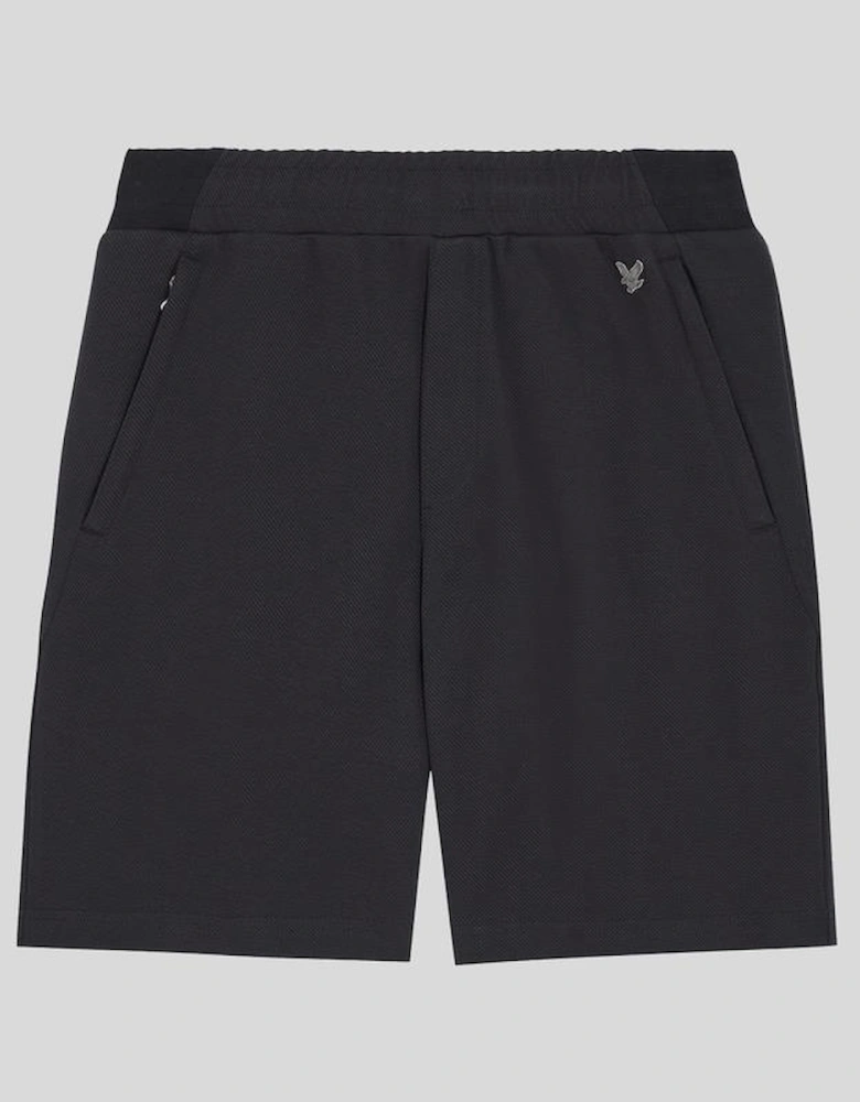 Diagonal Interlock Shorts