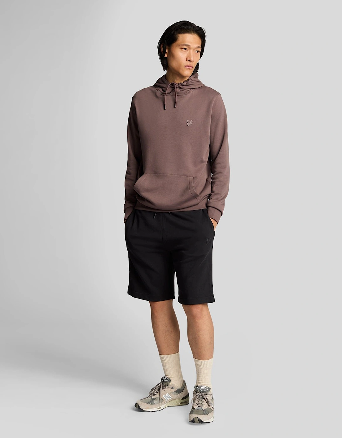 Lyle And Scott Men's Superfine Cotton Sweat Shorts - Black - Size: 33/32/32