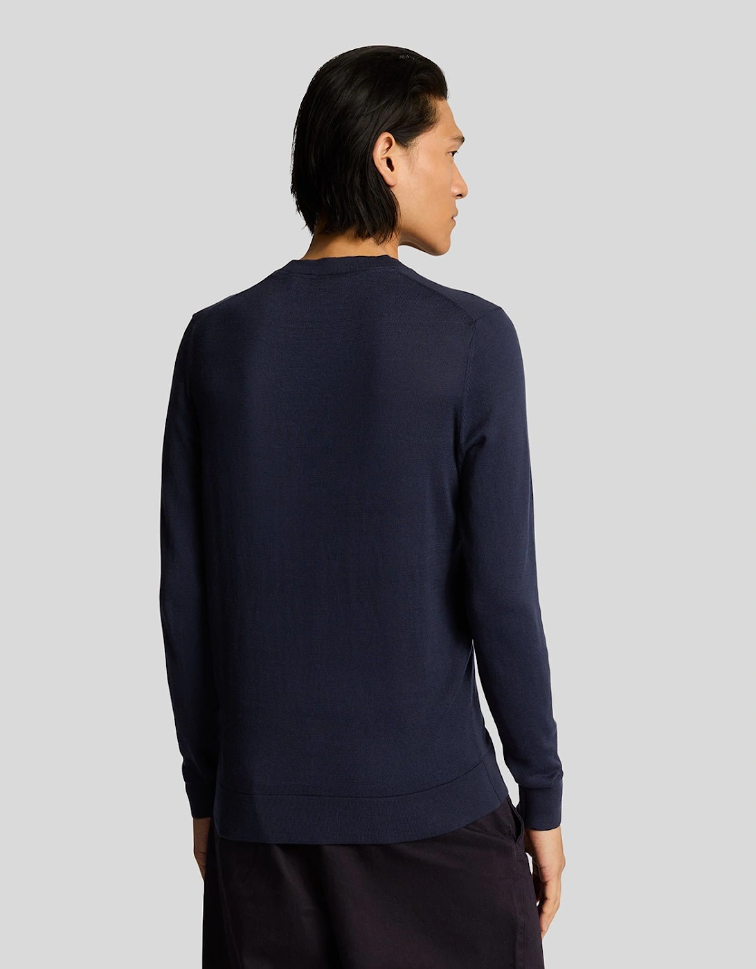 Tonal Superfine Crew Neck Jumper