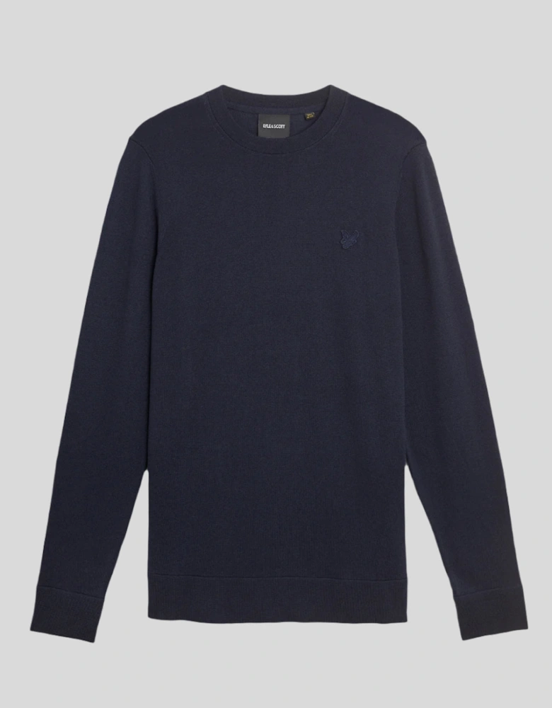 Tonal Superfine Crew Neck Jumper