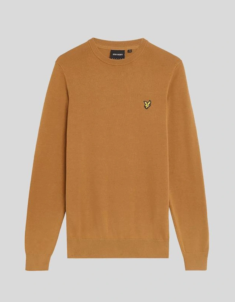 Cotton Crew Neck Jumper