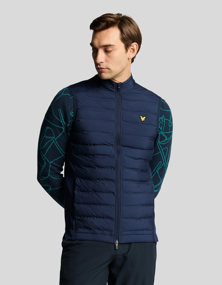 Golf Hybrid Quilted Golf Gilet