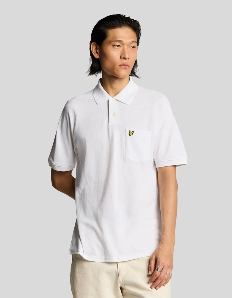 Linen Blend Polo Shirt