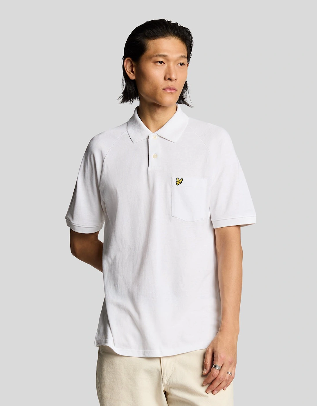 Linen Blend Polo Shirt, 6 of 5