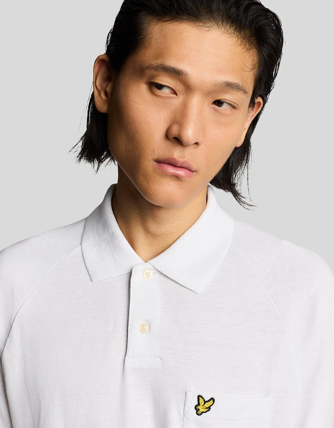 Linen Blend Polo Shirt