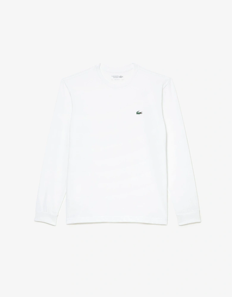 Croc Logo Technical Jersey Ribbed T-Shirt