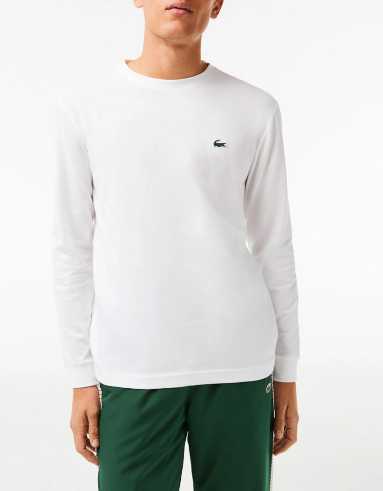 Croc Logo Technical Jersey Ribbed T-Shirt