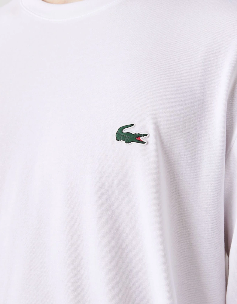 Croc Logo Technical Jersey Ribbed T-Shirt