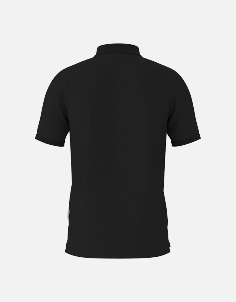 Homme Slim-Atlas Short Sleeve Polo Black