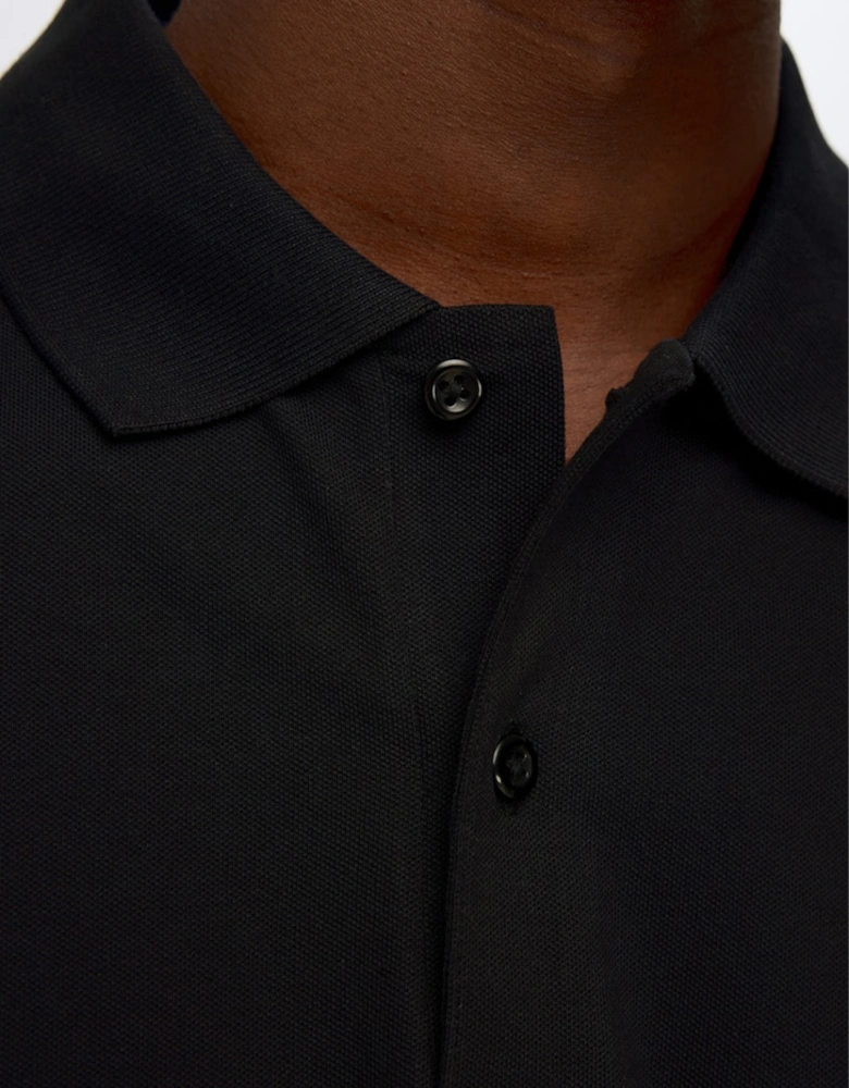 Homme Slim-Atlas Short Sleeve Polo Black