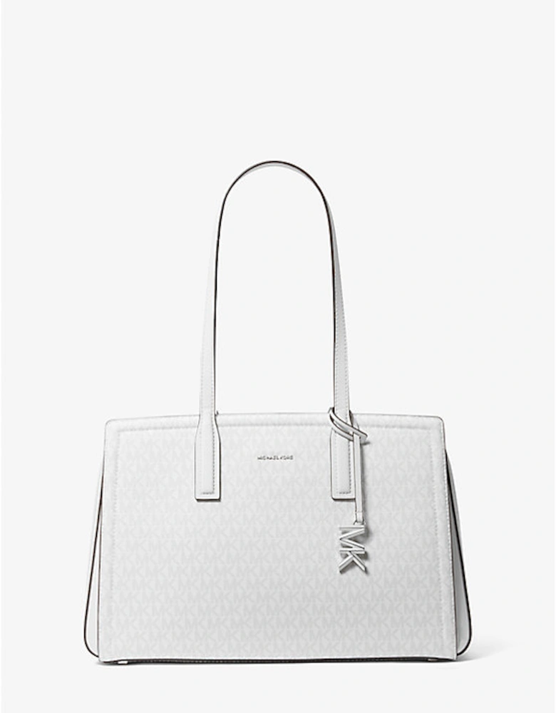 Laila Medium Signature Logo Tote Bag