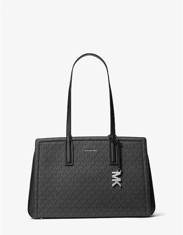 Laila Medium Signature Logo Tote Bag