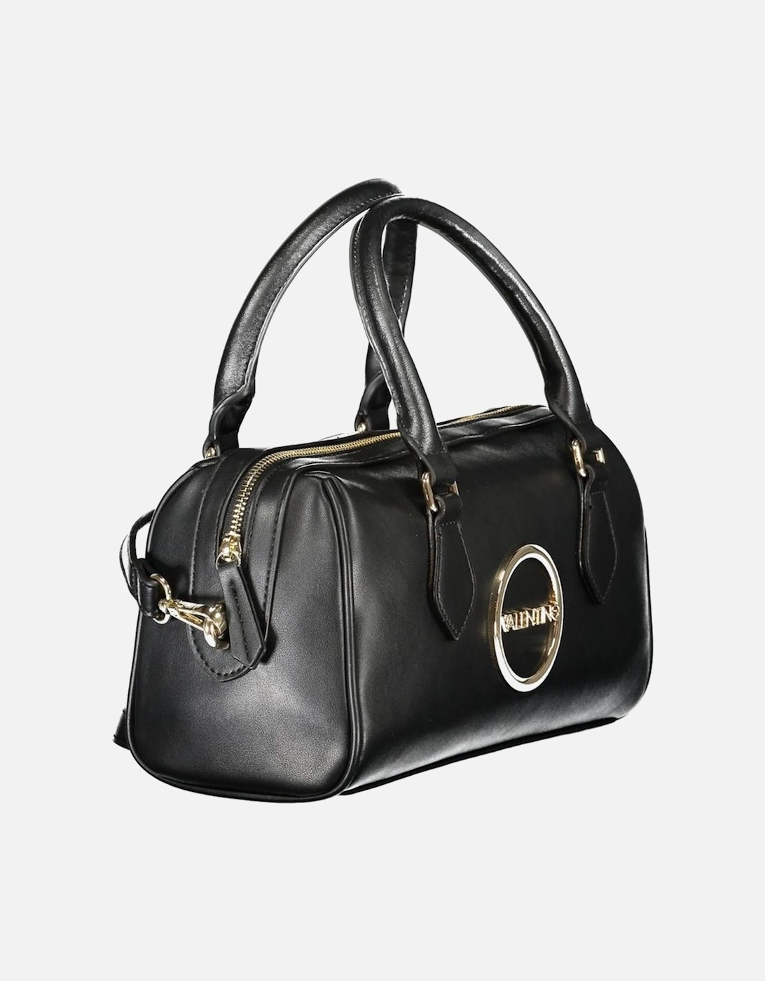 Black Polyethylene Handbag Women