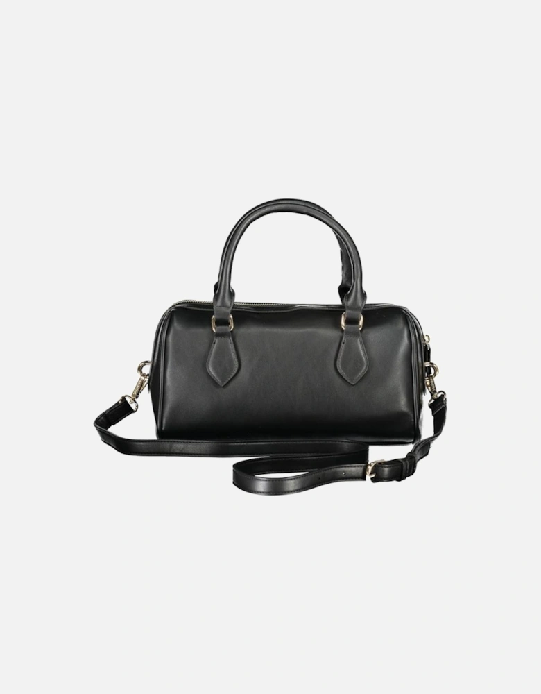 Black Polyethylene Handbag Women