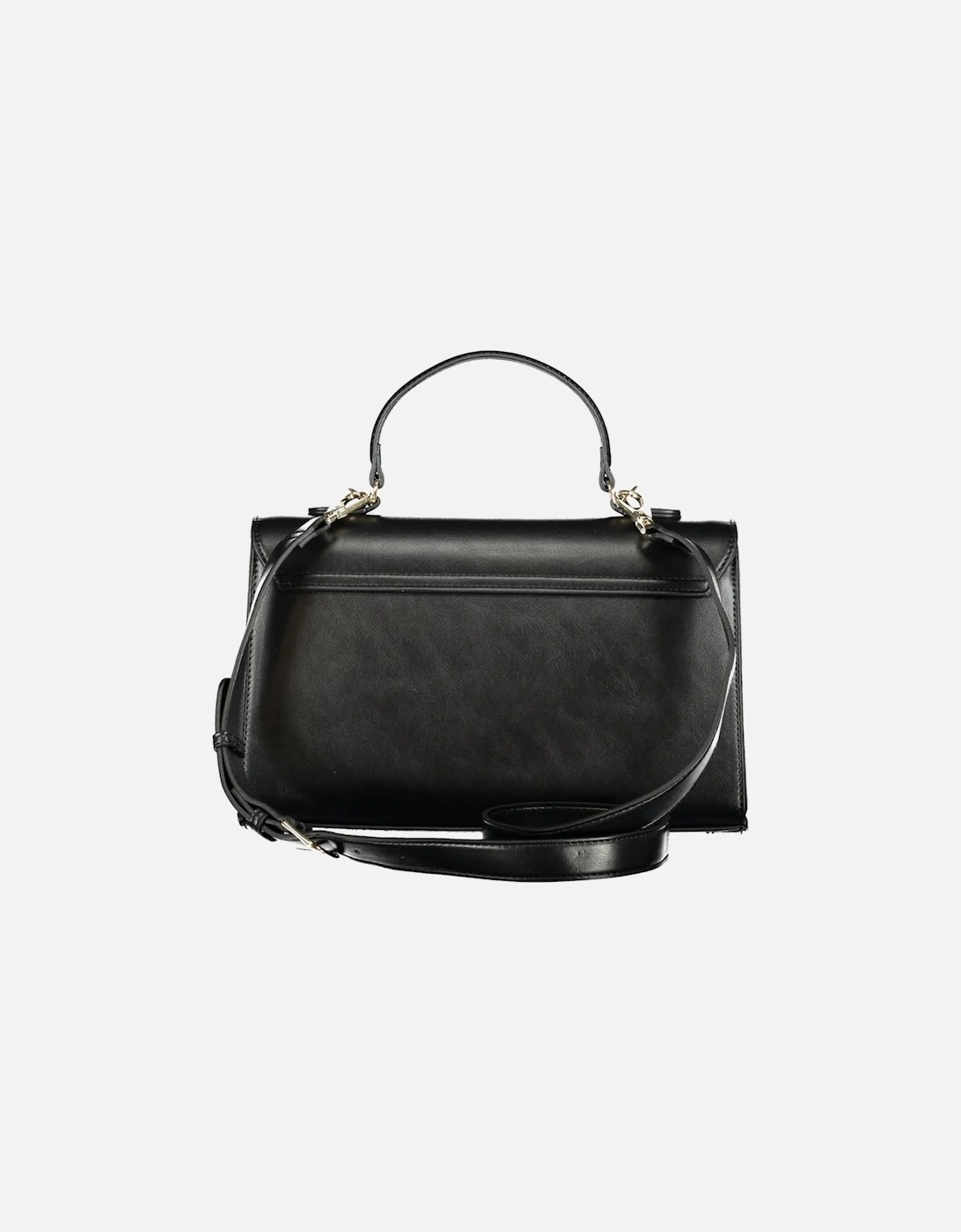 Black Polyethylene Handbag Women