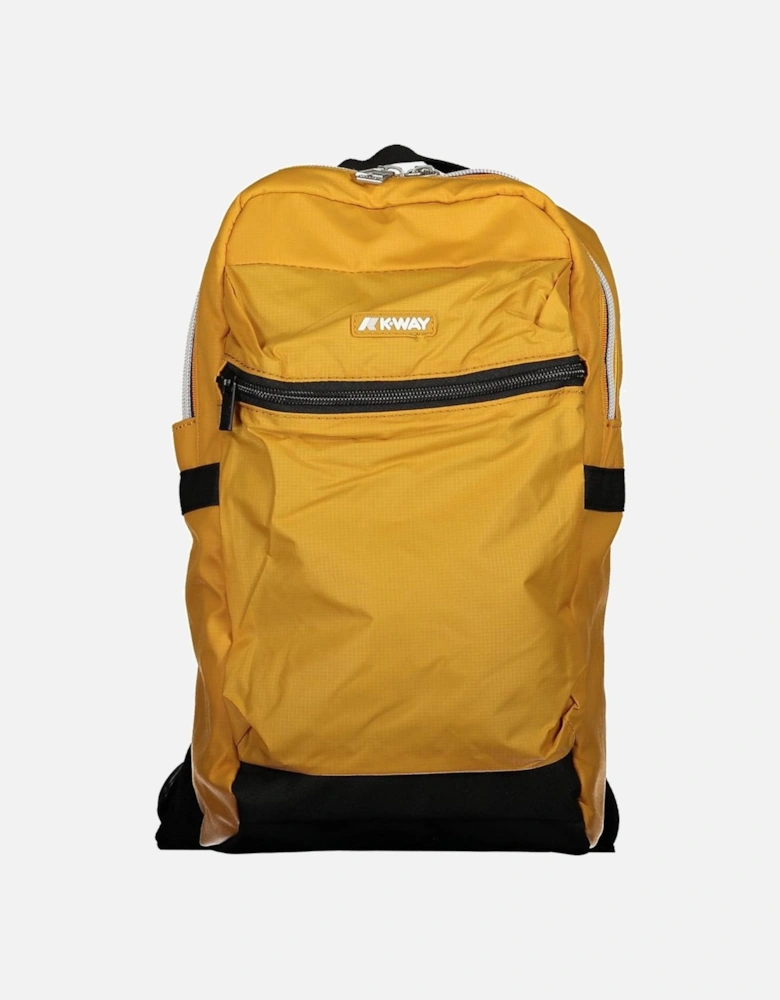 Yellow Polyamide Backpack Women