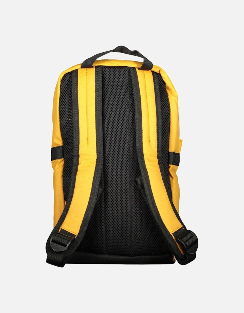 Leather High-Top Sneakers with Logo Detailing Women - Yellow Backpacks