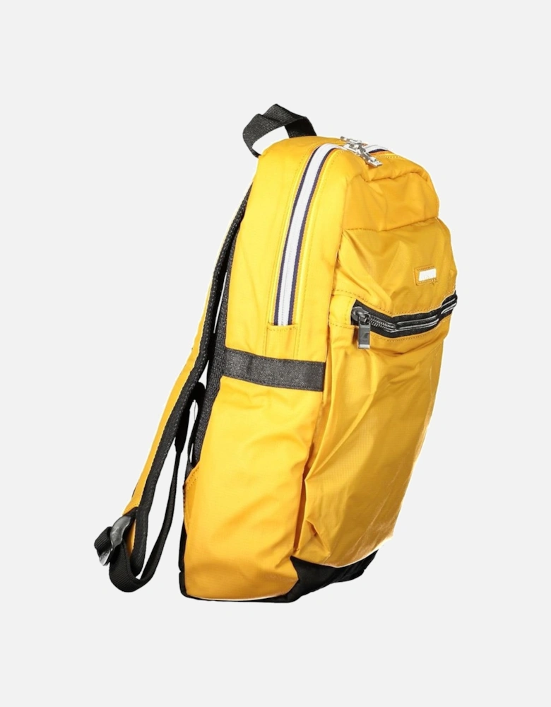 Yellow Polyamide Backpack Women