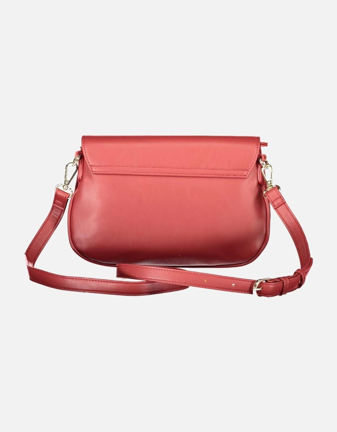 Red Polyethylene Handbag Women