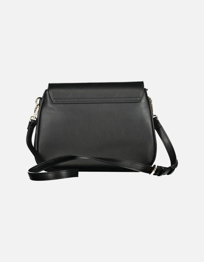 Black Polyethylene Handbag Women