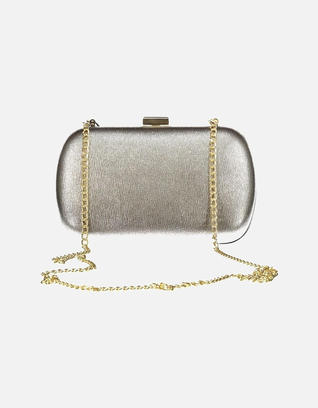 Silver Polyethylene Handbag Women