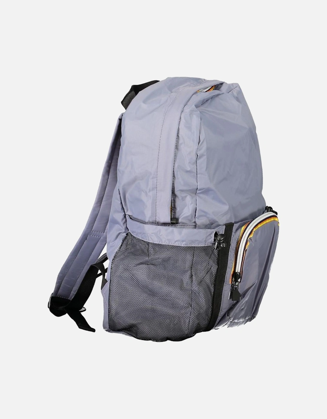 Light Blue Polyamide Backpack Women