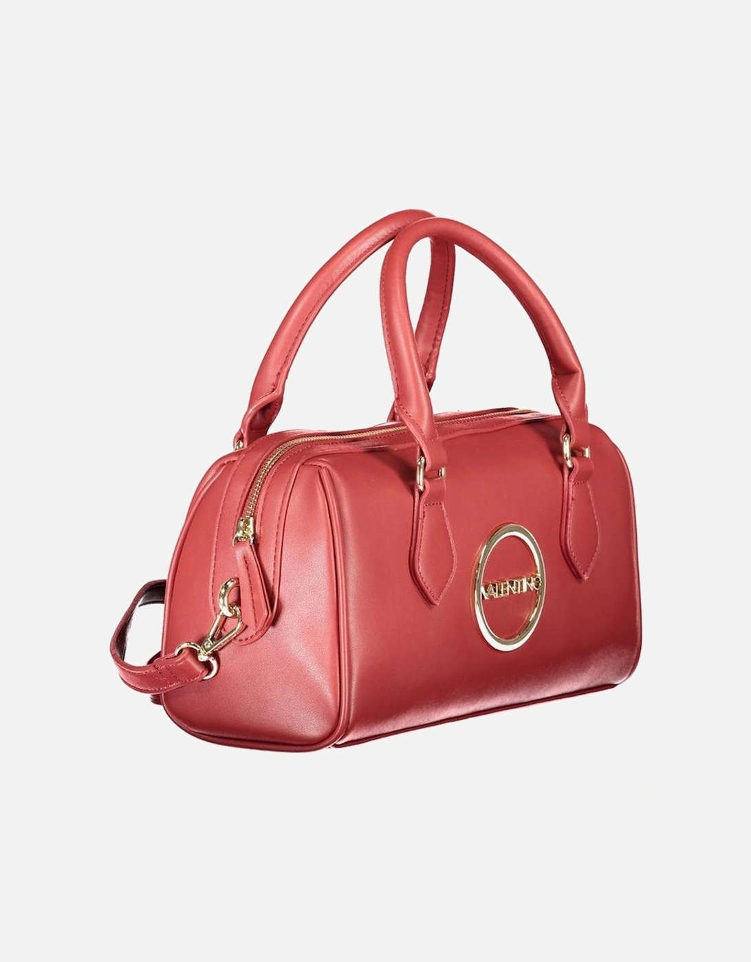 Red Polyethylene Handbag Women