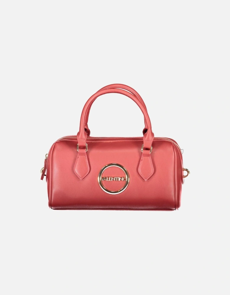 Red Polyethylene Handbag Women